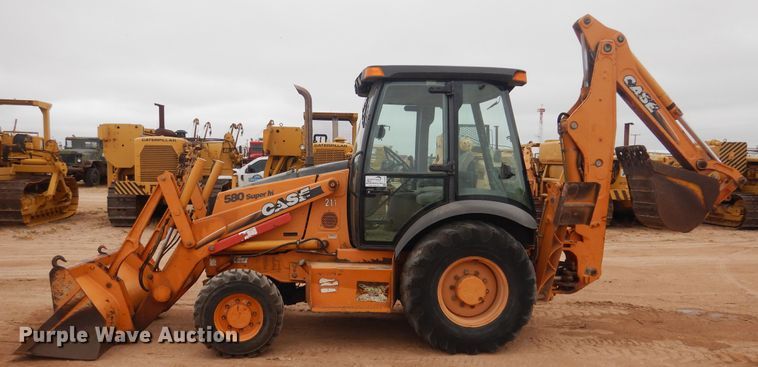 image for item DJ1039 2004 Case 580 Super M  Series 2 backhoe