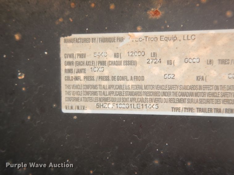 image for item DJ1044 2011 Vermeer Vactron LP555DT vacuum excavator