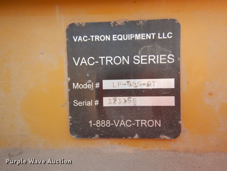 image for item DJ1045 2012 Vermeer LP855DT vacuum excavator
