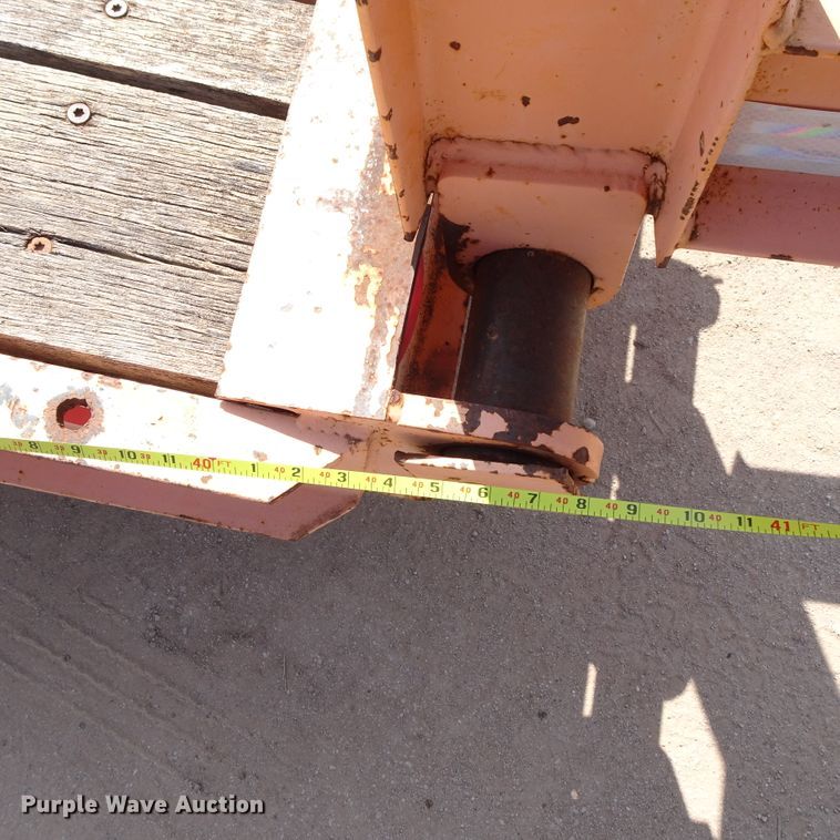 image for item DJ1047 2006 Kaufman drop deck equipment trailer