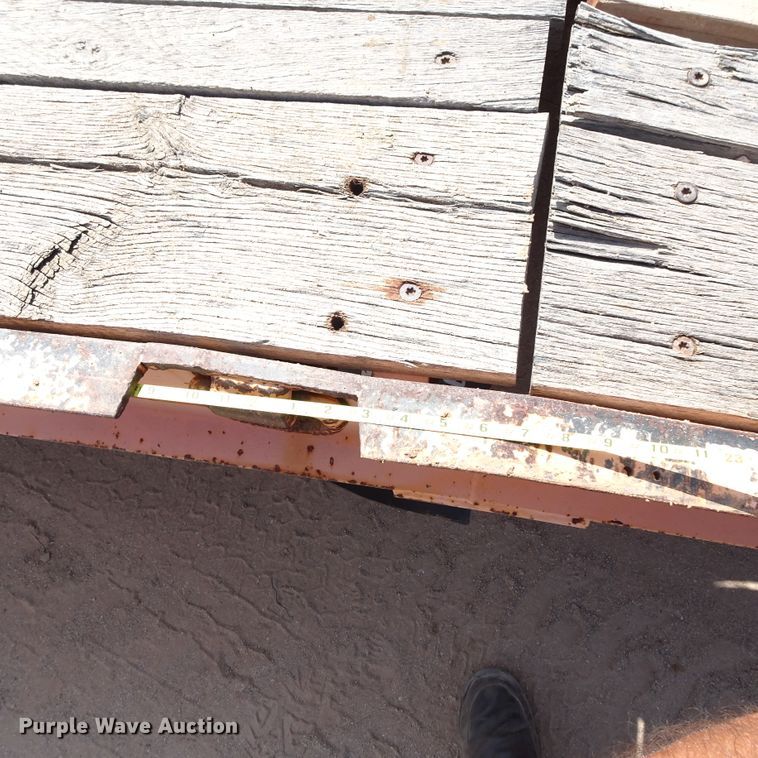 image for item DJ1047 2006 Kaufman drop deck equipment trailer