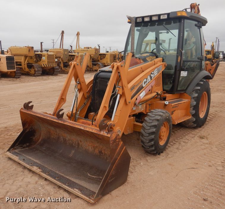 image for item DJ1060 2010 Case 580 Super M  backhoe