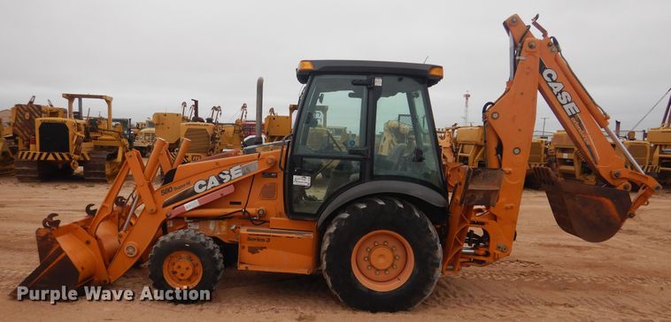 image for item DJ1060 2010 Case 580 Super M  backhoe