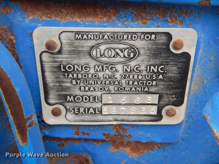 image for item DJ1061 Long 1563  tractor