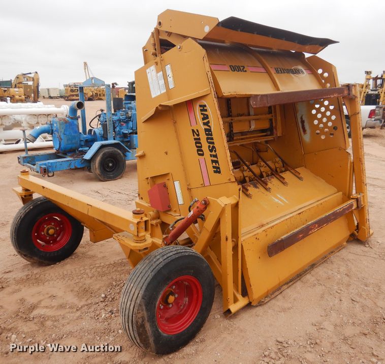 image for item DJ1063 HayBuster 2100 bale processor