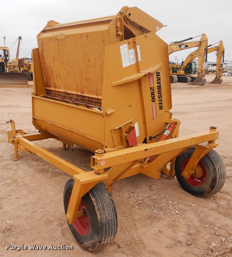image for item DJ1063 HayBuster 2100 bale processor