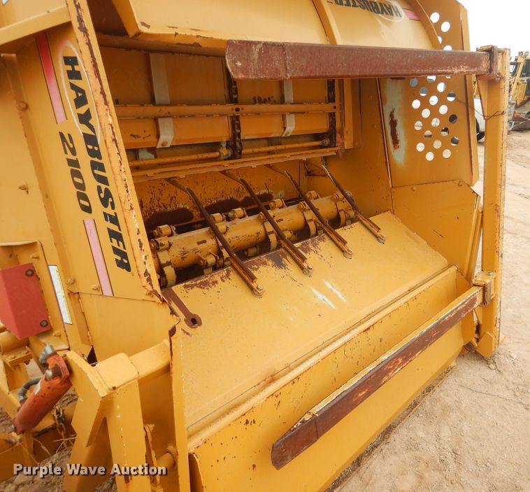 image for item DJ1063 HayBuster 2100 bale processor