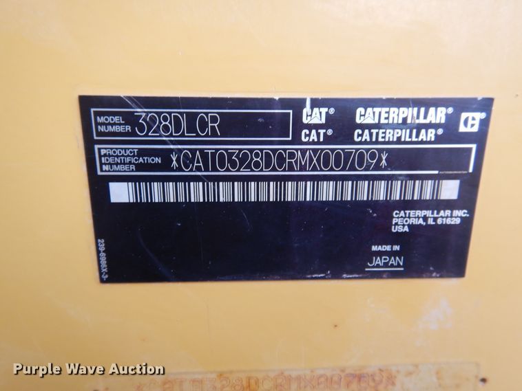 image for item DJ1064 2013 Caterpillar 328D LCR  excavator