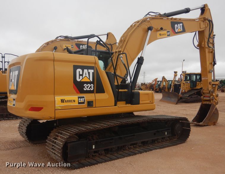 image for item DJ1069 2018 Caterpillar 323  excavator