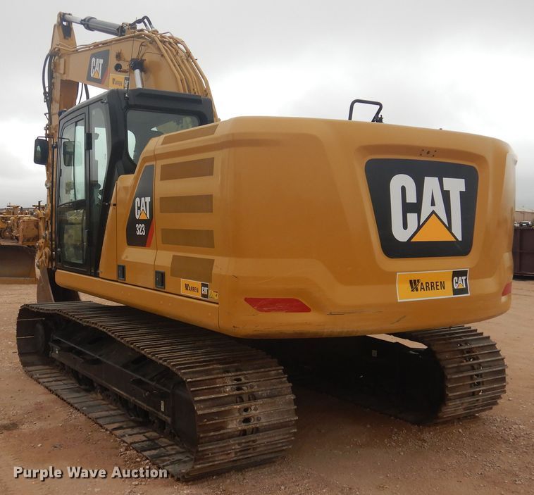 image for item DJ1069 2018 Caterpillar 323  excavator