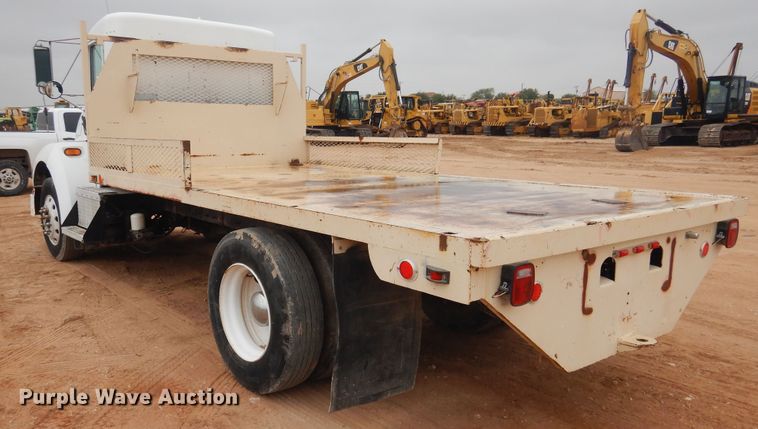 image for item DJ1071 1995 Kenworth T300  flatbed truck