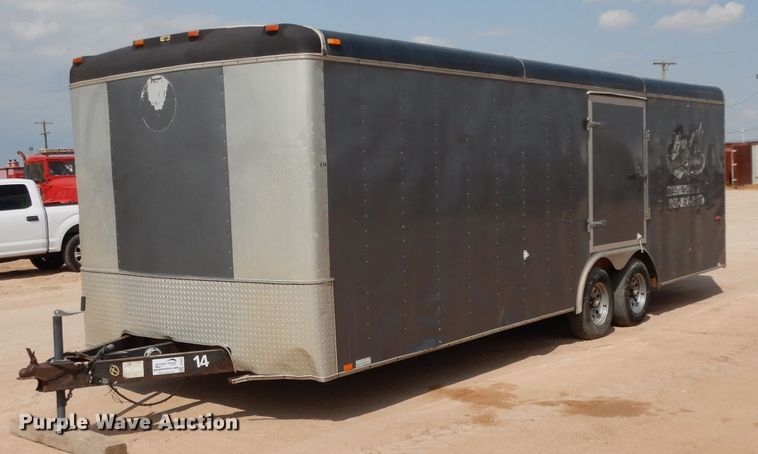 image for item DJ6528 2004 Interstate enclosed cargo trailer