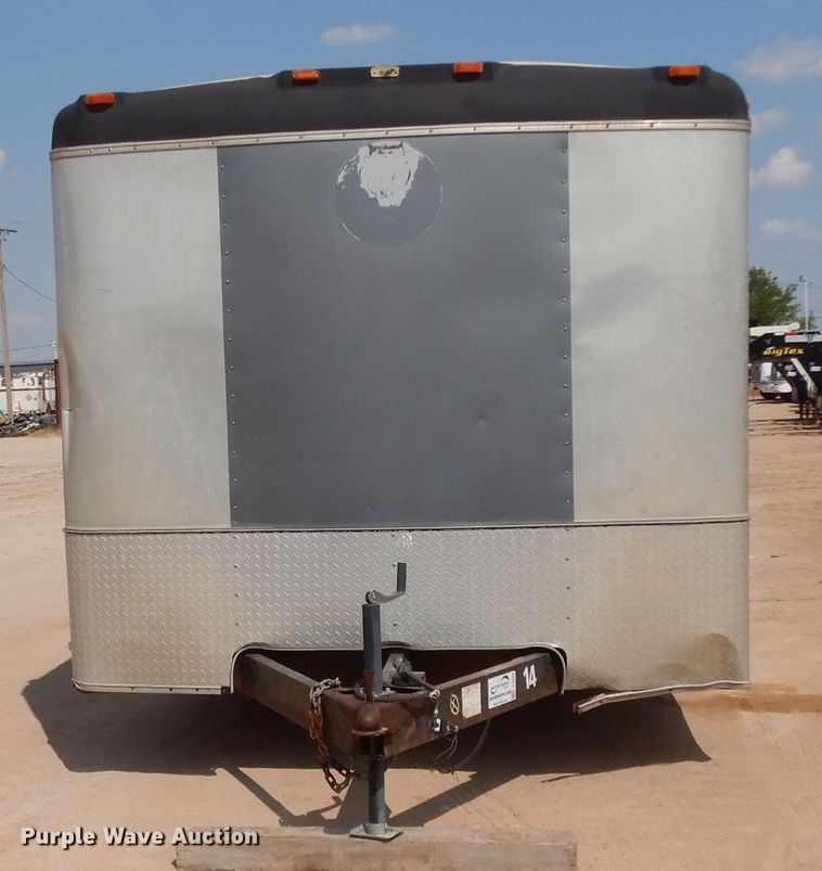 image for item DJ6528 2004 Interstate enclosed cargo trailer