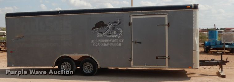 image for item DJ6528 2004 Interstate enclosed cargo trailer