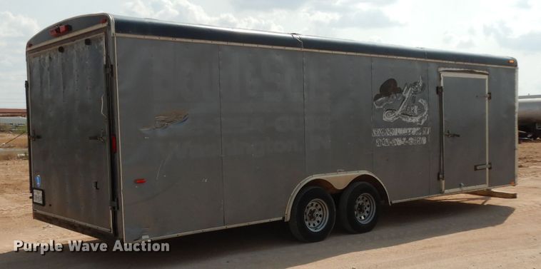 image for item DJ6528 2004 Interstate enclosed cargo trailer