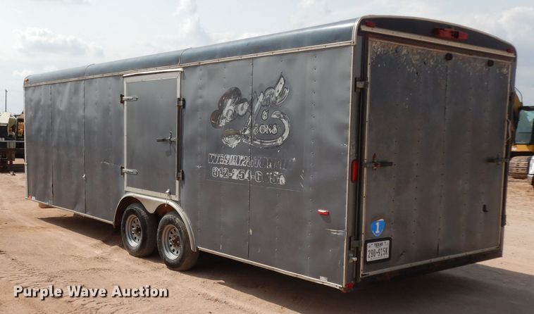 image for item DJ6528 2004 Interstate enclosed cargo trailer