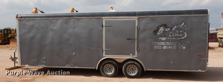 image for item DJ6528 2004 Interstate enclosed cargo trailer