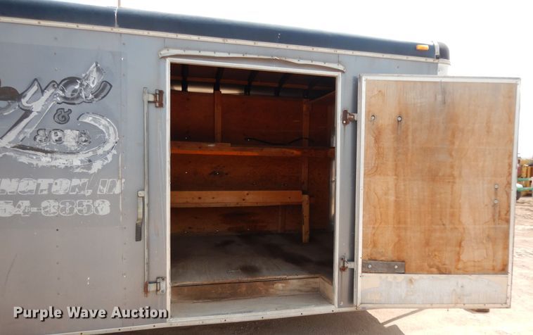 image for item DJ6528 2004 Interstate enclosed cargo trailer