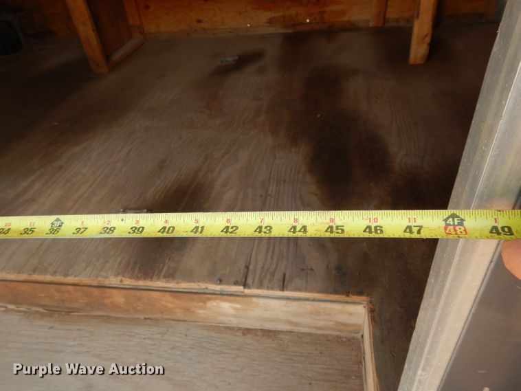 image for item DJ6528 2004 Interstate enclosed cargo trailer