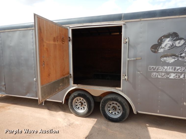 image for item DJ6528 2004 Interstate enclosed cargo trailer