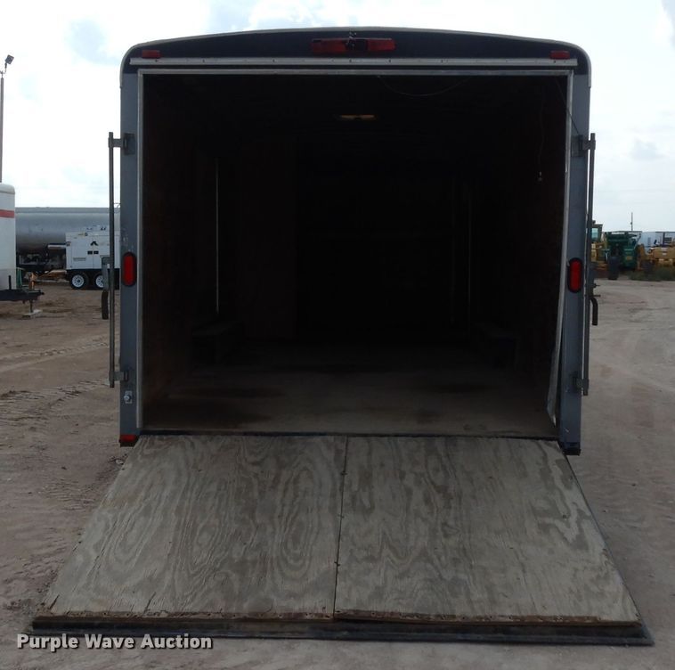 image for item DJ6528 2004 Interstate enclosed cargo trailer
