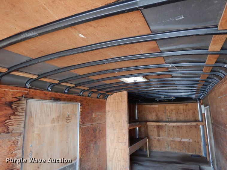 image for item DJ6528 2004 Interstate enclosed cargo trailer