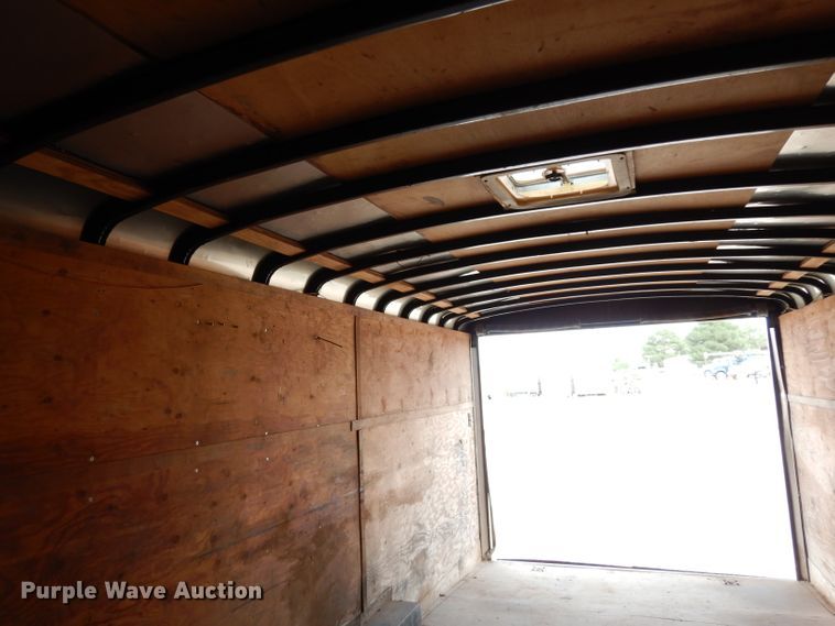 image for item DJ6528 2004 Interstate enclosed cargo trailer