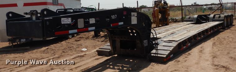 image for item DJ6535 2004 Fontaine TH55FLD/2004SPECIAL lowboy equipment trailer