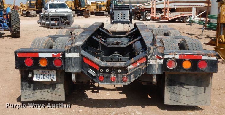 image for item DJ6535 2004 Fontaine TH55FLD/2004SPECIAL lowboy equipment trailer