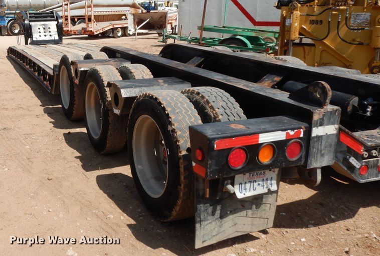 image for item DJ6535 2004 Fontaine TH55FLD/2004SPECIAL lowboy equipment trailer