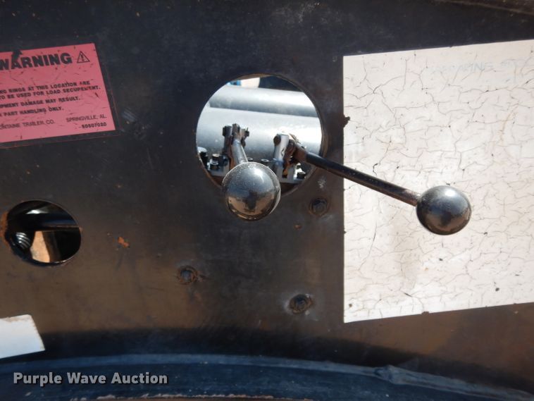 image for item DJ6535 2004 Fontaine TH55FLD/2004SPECIAL lowboy equipment trailer