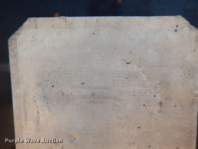 image for item DJ6535 2004 Fontaine TH55FLD/2004SPECIAL lowboy equipment trailer