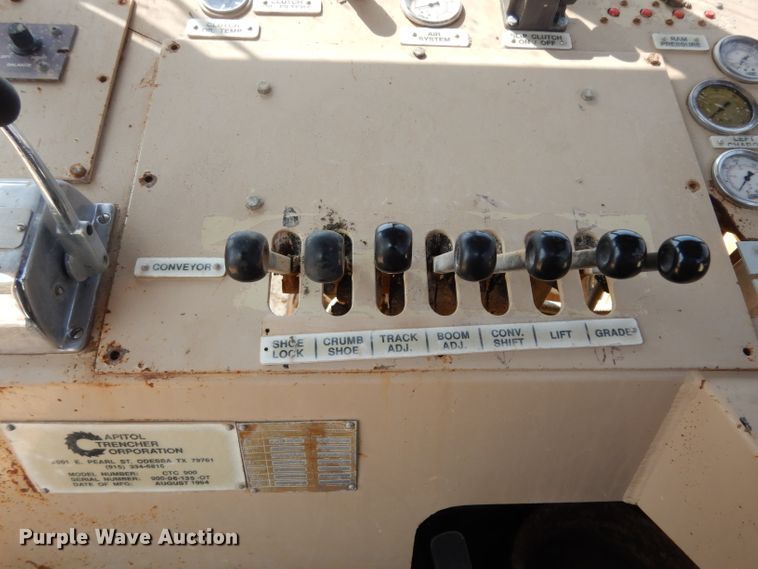 image for item DJ6536 1994 Capitol CTC 900  trencher