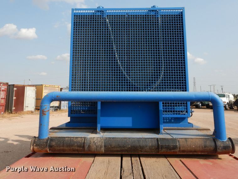 image for item DJ8768 Ingersoll Rand air compressor and Lufkin trailer