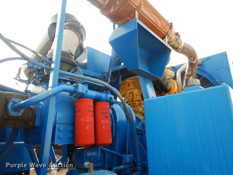 image for item DJ8768 Ingersoll Rand air compressor and Lufkin trailer