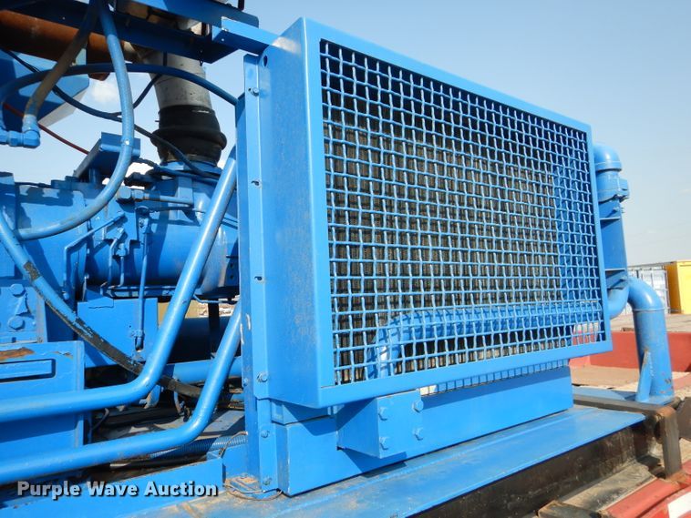 image for item DJ8768 Ingersoll Rand air compressor and Lufkin trailer