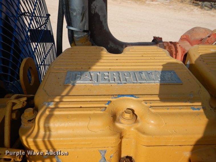 image for item DJ8768 Ingersoll Rand air compressor and Lufkin trailer