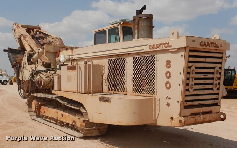 image for item DJ8769 1994 Capitol CTC 800  bucket wheel trencher with chain attachment