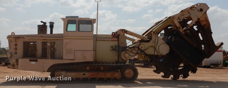 image for item DJ8769 1994 Capitol CTC 800  bucket wheel trencher with chain attachment