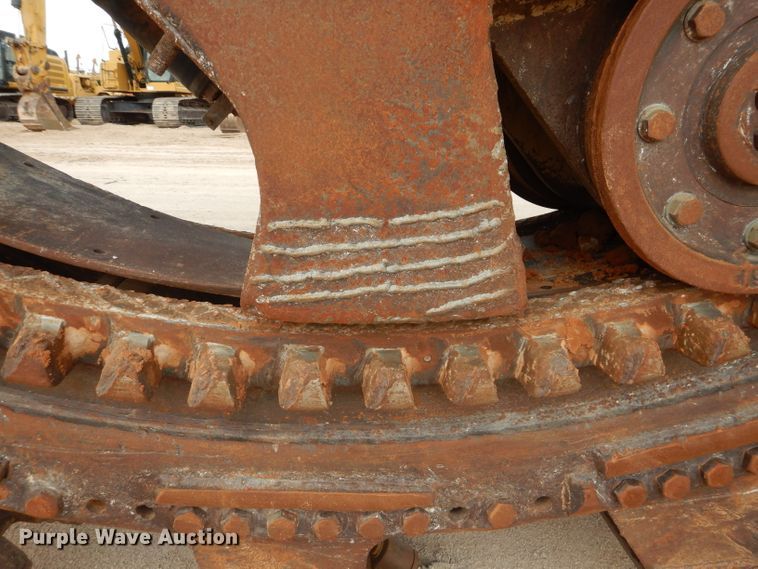 image for item DJ8769 1994 Capitol CTC 800  bucket wheel trencher with chain attachment