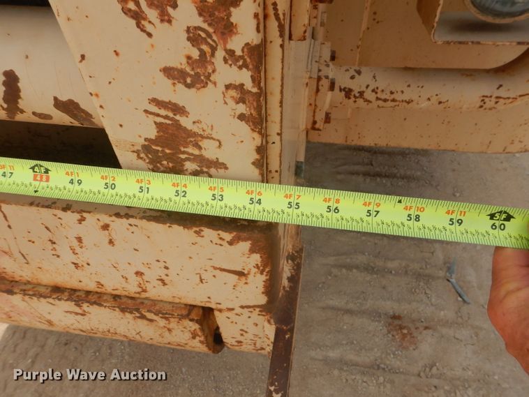 image for item DJ8769 1994 Capitol CTC 800  bucket wheel trencher with chain attachment