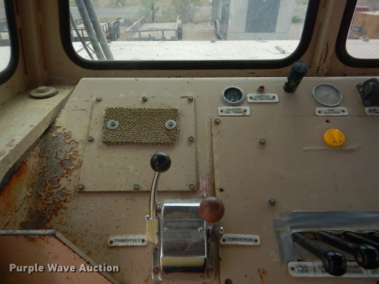 image for item DJ8769 1994 Capitol CTC 800  bucket wheel trencher with chain attachment