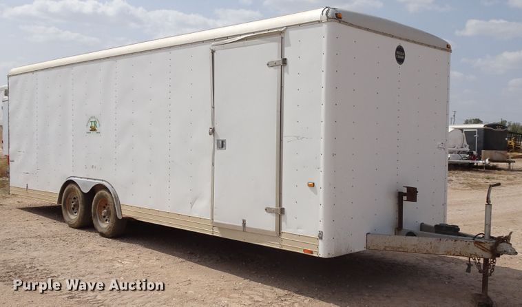 image for item DJ8774 2005 Wells enclosed cargo trailer