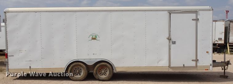 image for item DJ8774 2005 Wells enclosed cargo trailer
