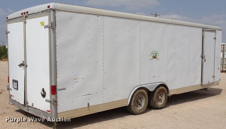 image for item DJ8774 2005 Wells enclosed cargo trailer