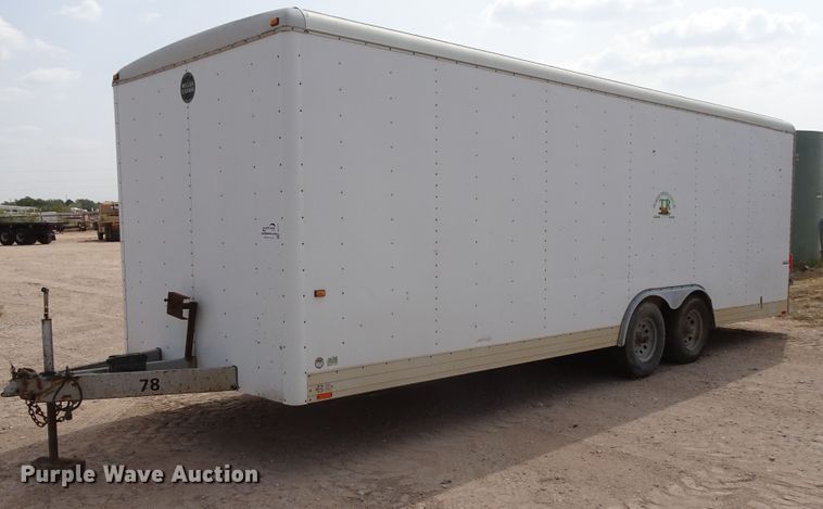 image for item DJ8774 2005 Wells enclosed cargo trailer