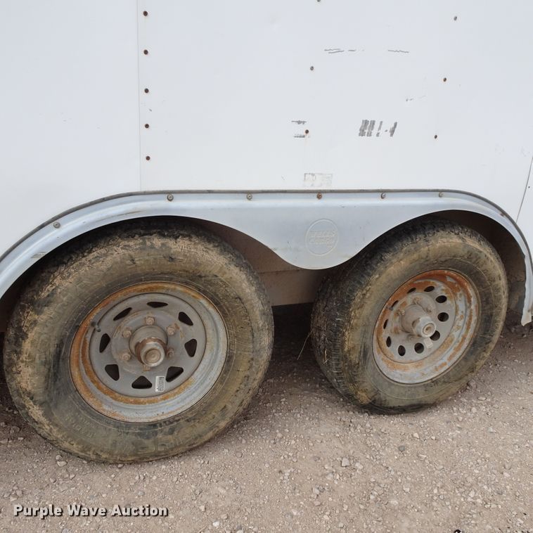 image for item DJ8774 2005 Wells enclosed cargo trailer