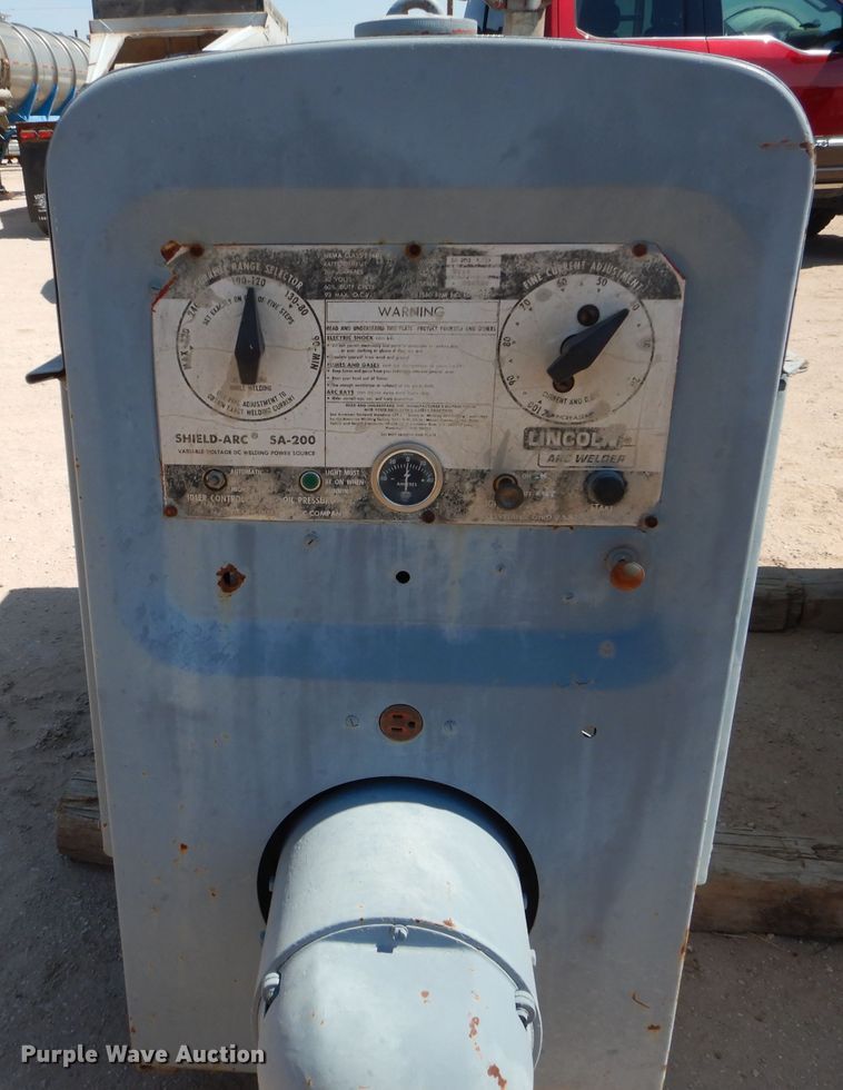 image for item HC9121 Lincoln SA-200 arc welder