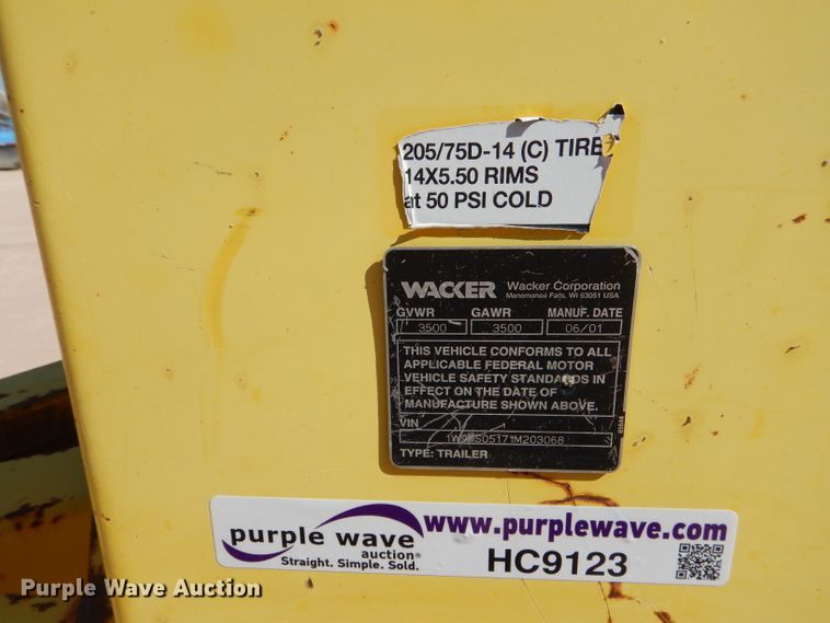 image for item HC9123 Wacker 6" booster pump