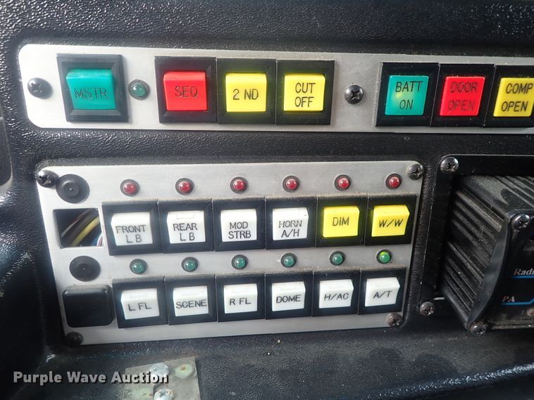 image for item DE0767 1992 Ford Econoline E350  ambulance